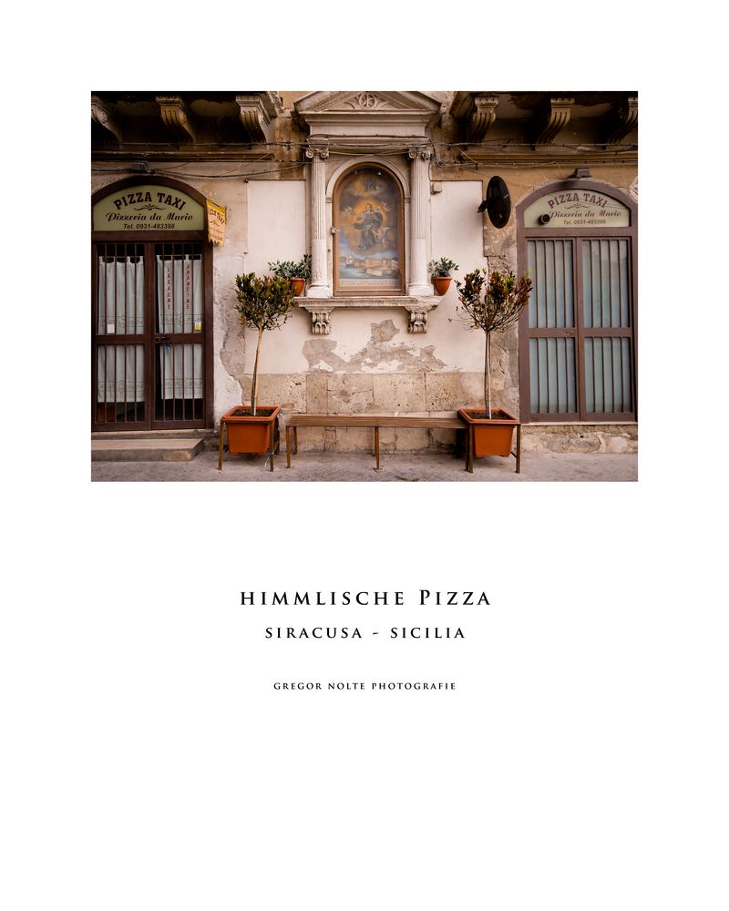 Himmlische Pizza