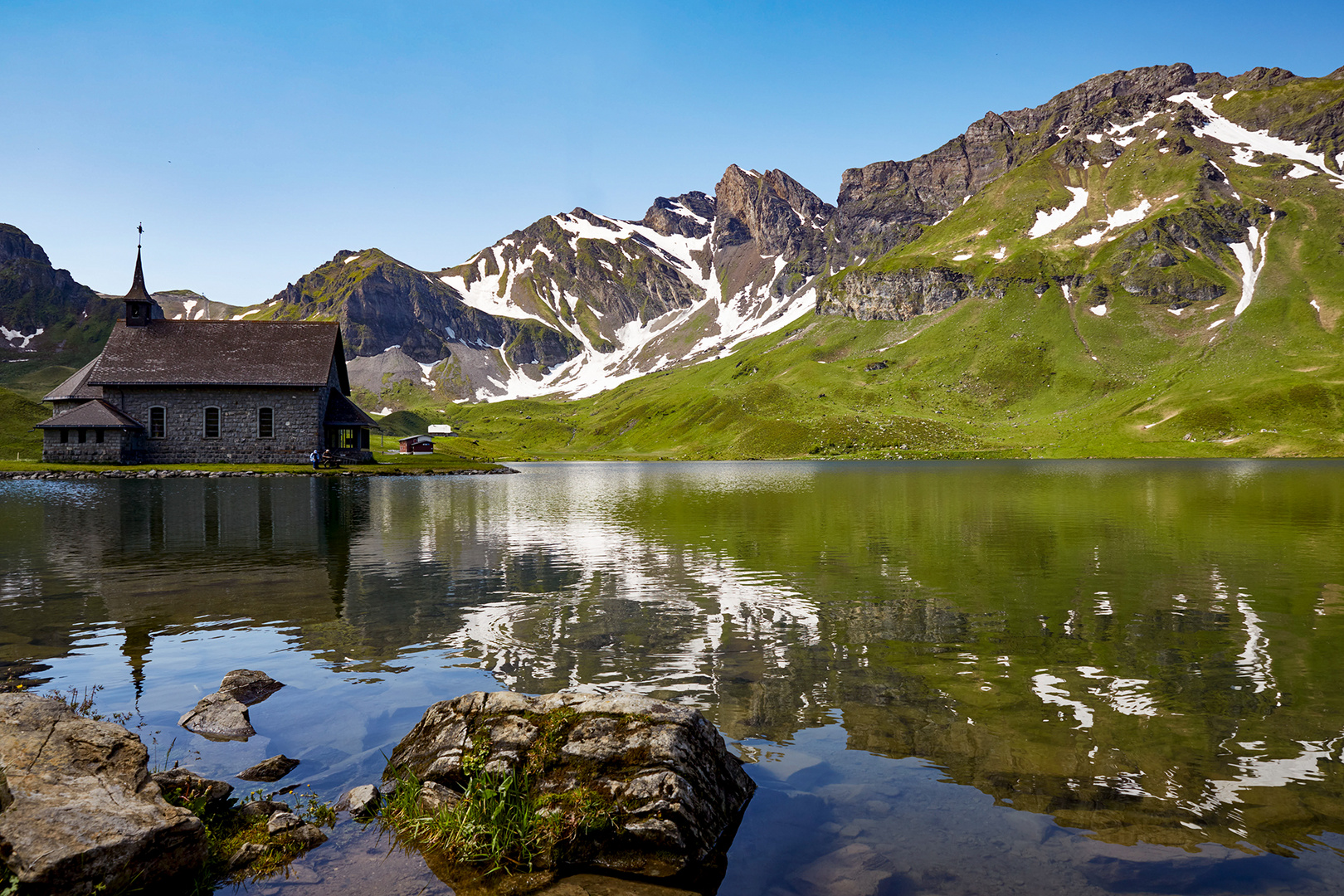 himmlischer Bergfrieden