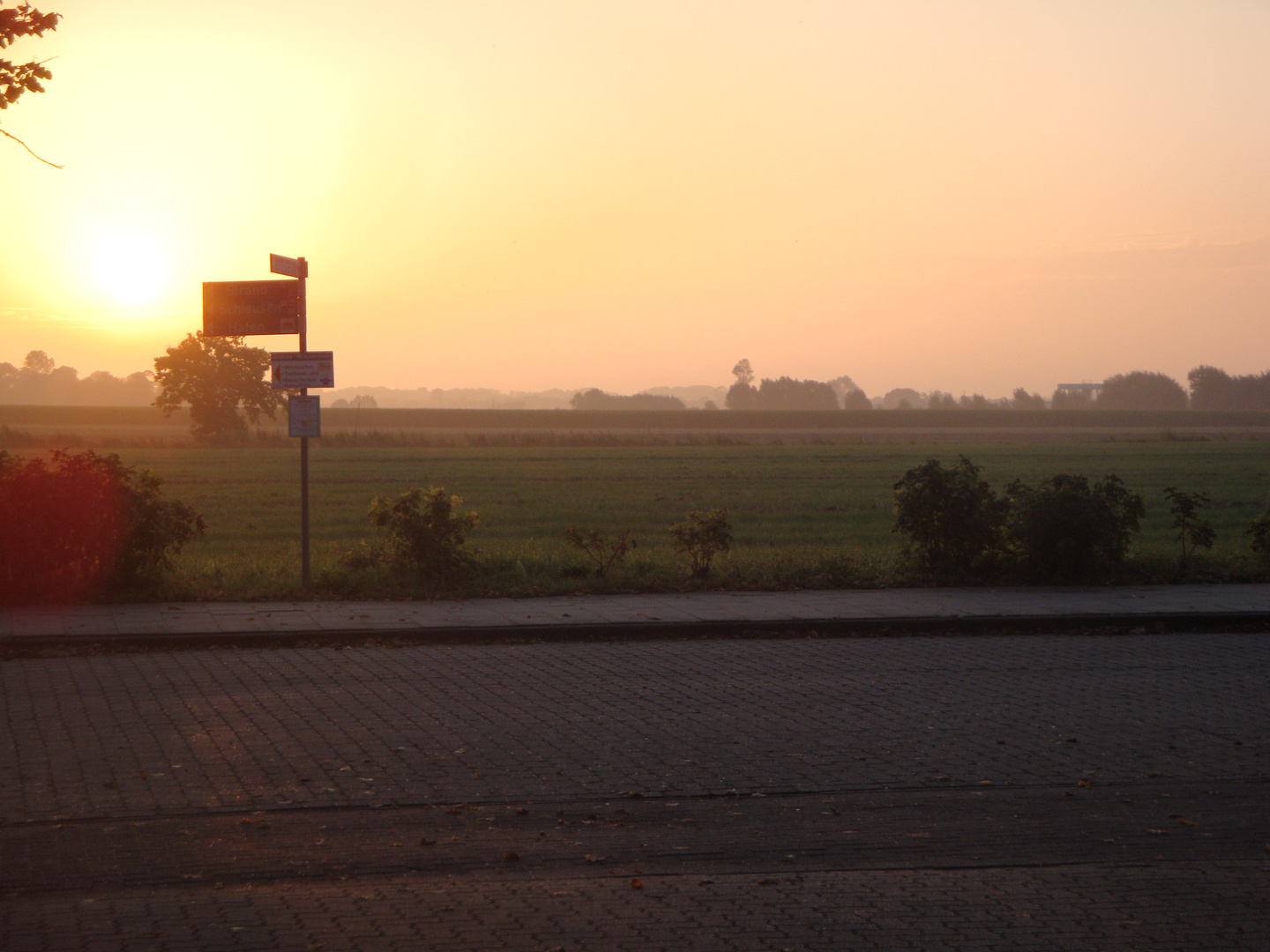 Himmlischer Sonnenaufgang