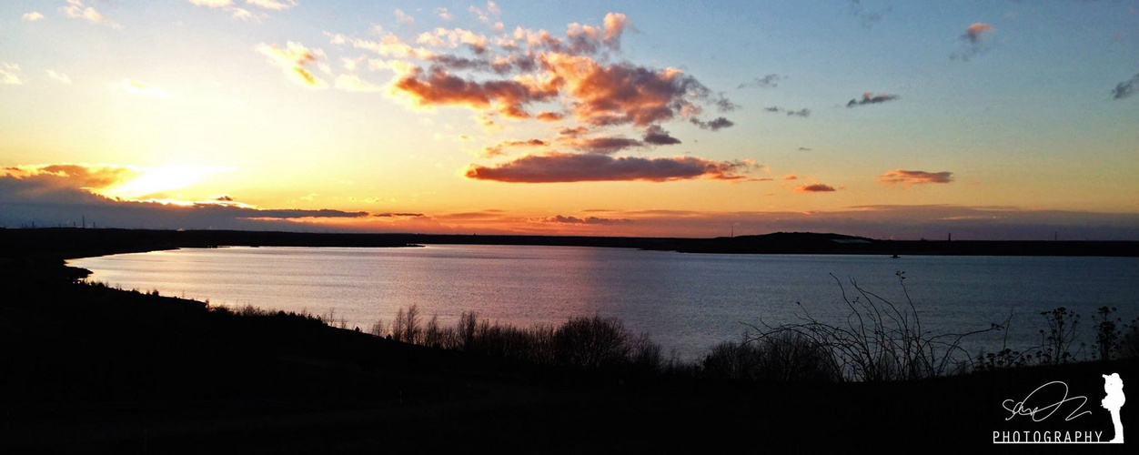 Himmlischer Sonnenuntergang