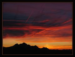 Himmlisches Höllenlicht über dem Pilatus ;-)