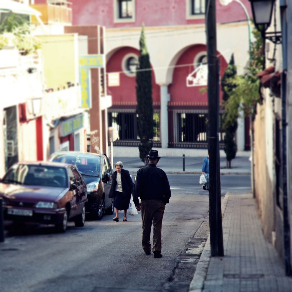 hinab zur Avenida Joan Miró