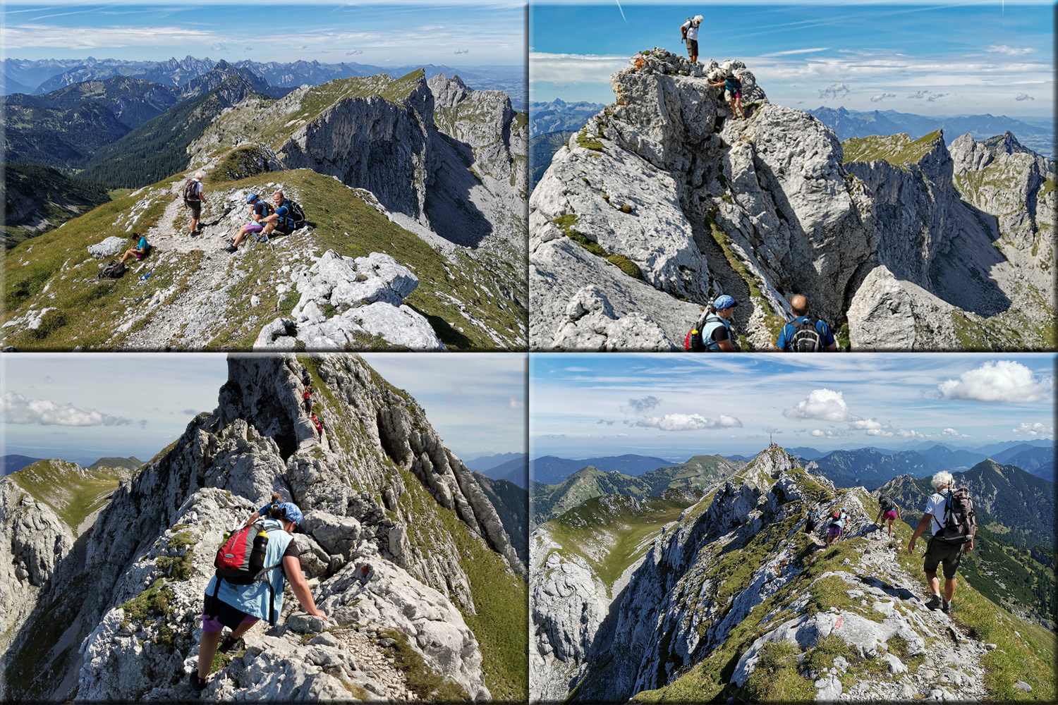 Hinauf in die Berge!