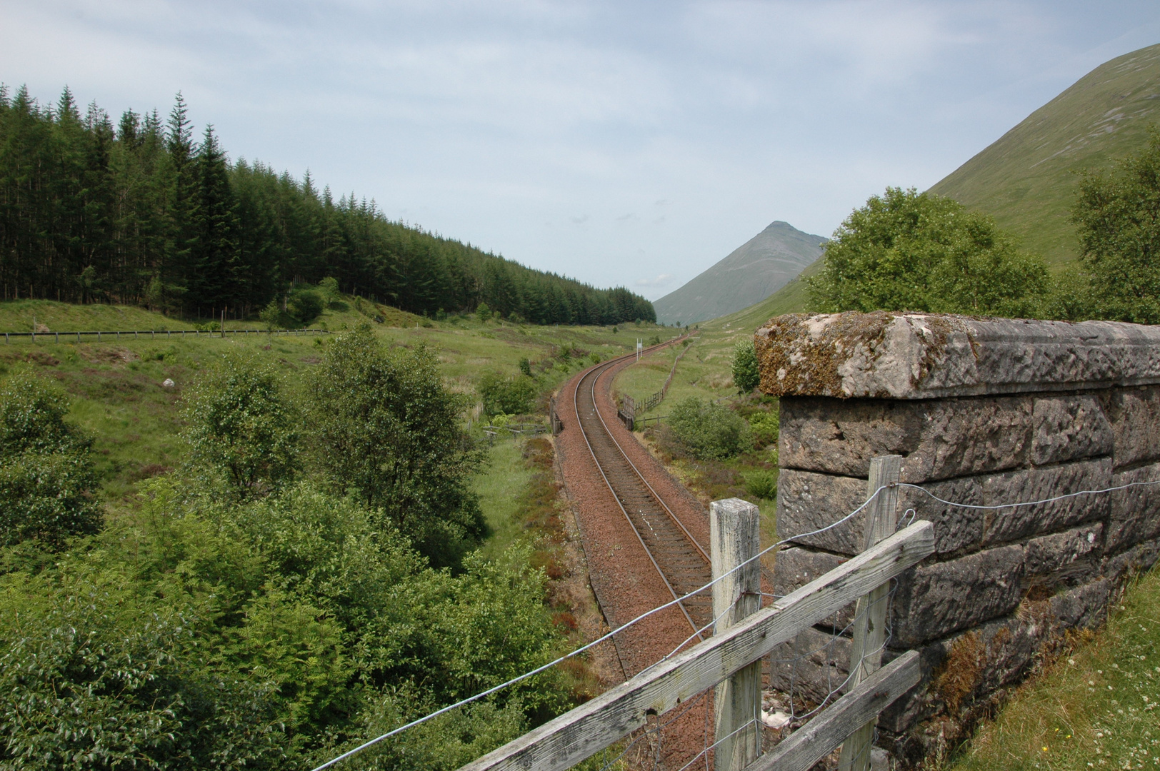 Hinauf in die Highlands