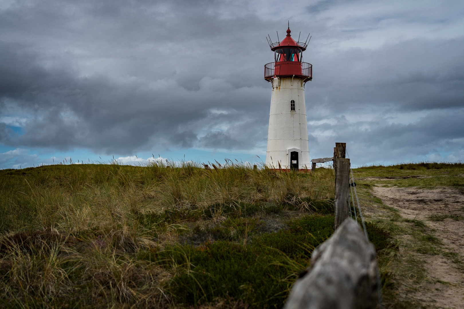 hinauf zum Leuchtturm