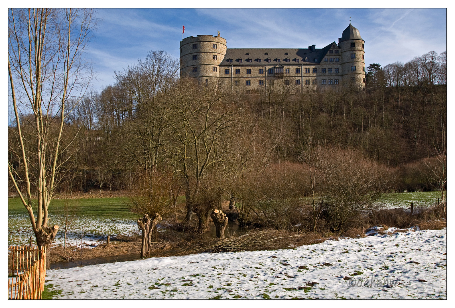 Hinauf zur Wewelsburg