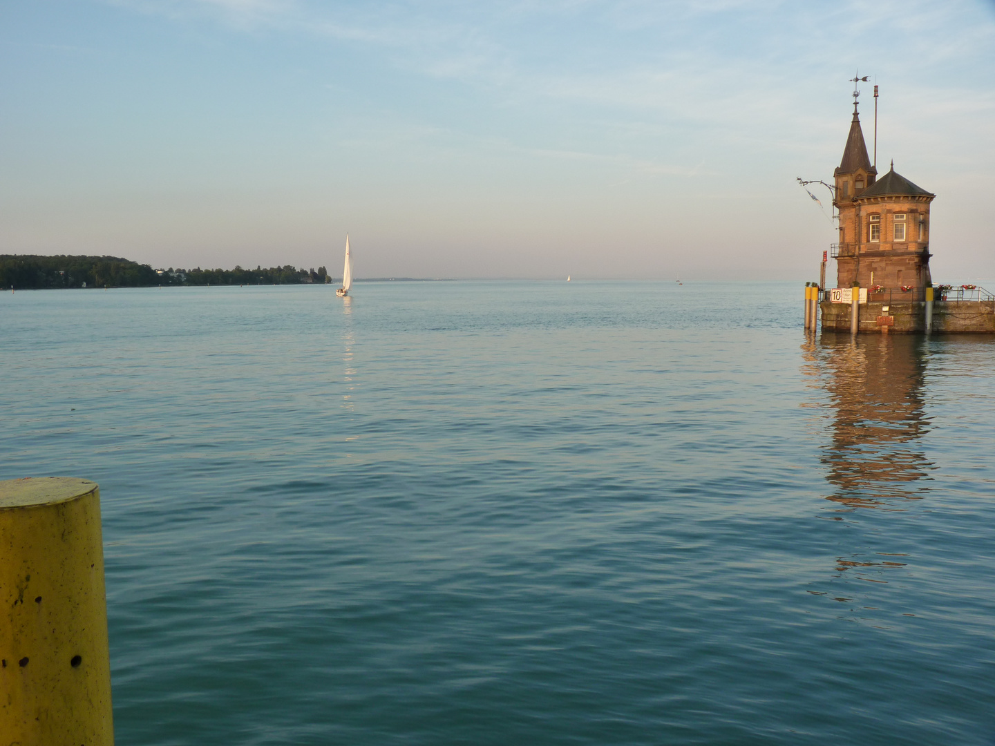 Hinaus auf den See