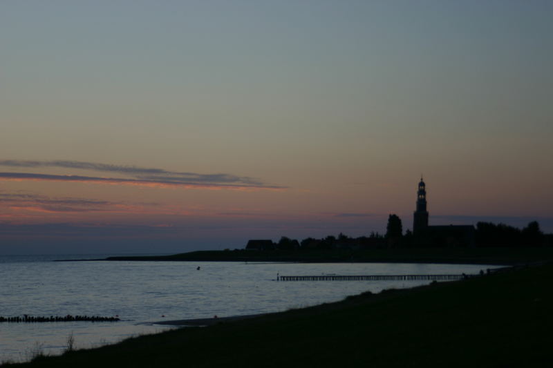 Hindeloopen am Abend