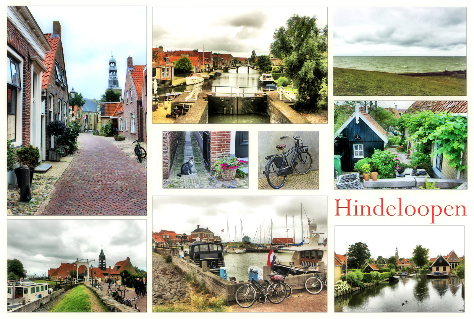 Hindeloopen Postkarte