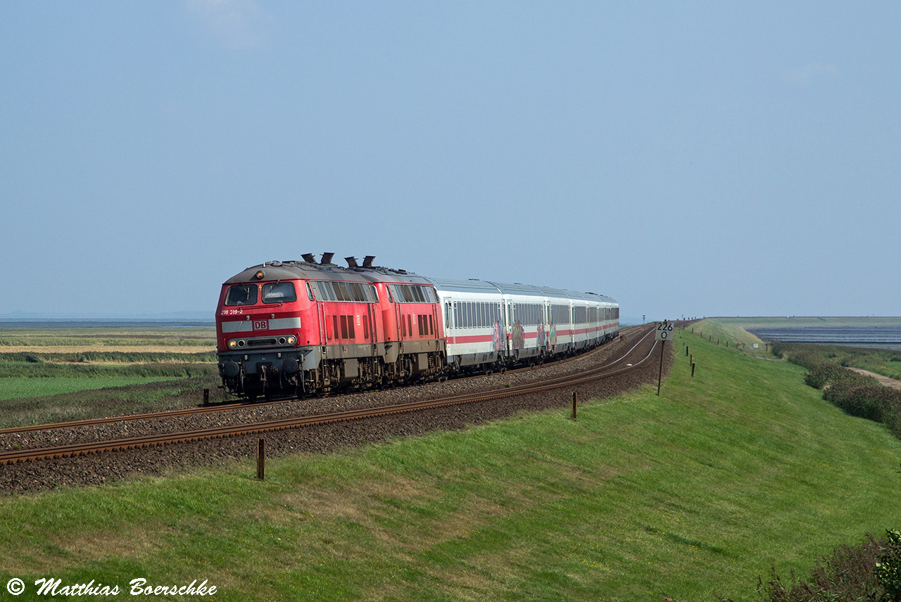 Hindenburgdamm Foto & Bild züge, personenzüge, eisenbahn Bilder auf