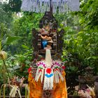 Hindu altar at Pura Desa Sembung