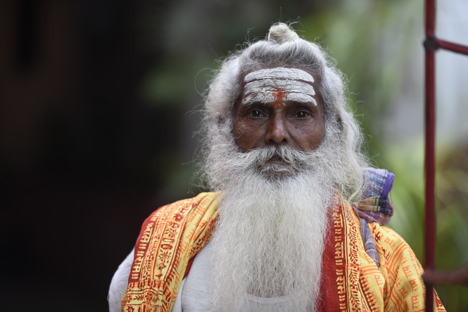 Hindu Mönch in Varanasi