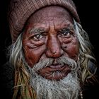 Hindu pilgrim in Rishikesh