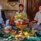 Hindu priest at Meminang festival