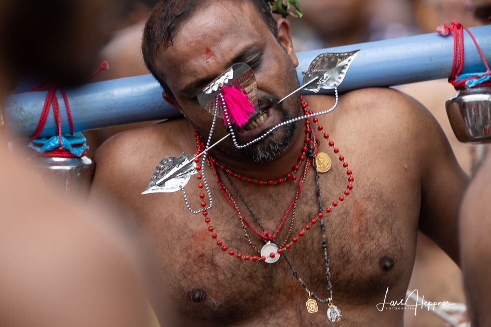 Hindu Prozession beim Tempelfest in Hamm