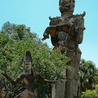Hindu Statue im Buddhapark bei Vientian/Laos