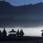 hindu-tempel im "sandmeer" am gunung bromo