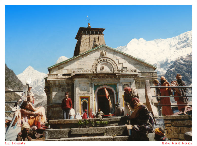 Hindu Temple: Kedarnath(Himalaya)