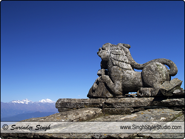 Hindu Temple Tungnath, Uttrakhand, India