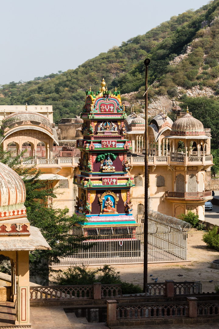 Hinduistische Tempel Galta Ji