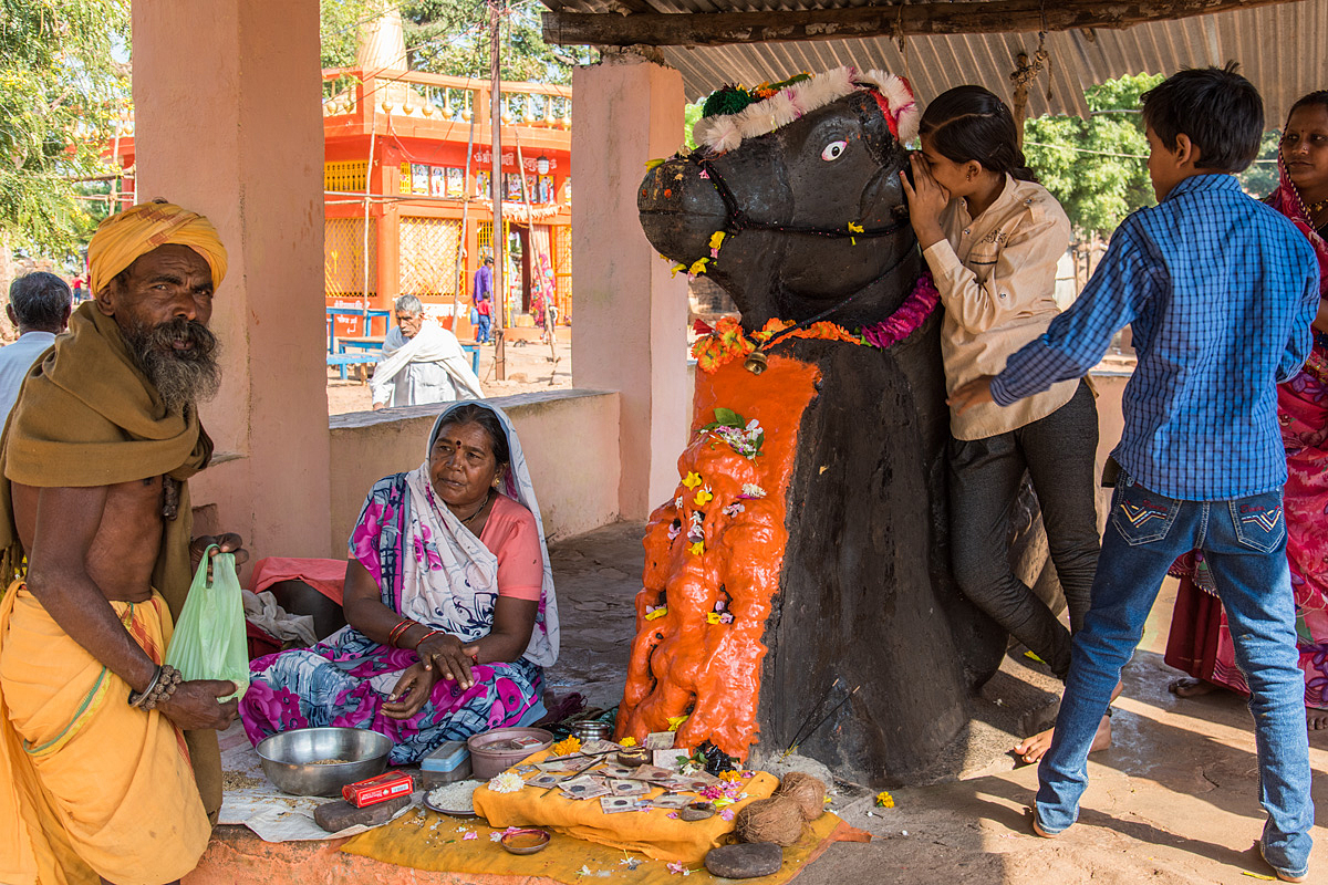 Hinduistischer Pilgerort Omkareshwar