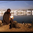 Hindupriester in Pushkar