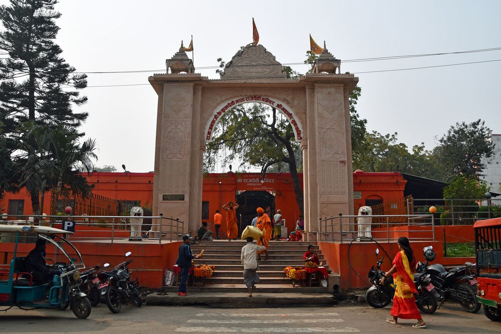 Hindutempel in Janakpur im Terai