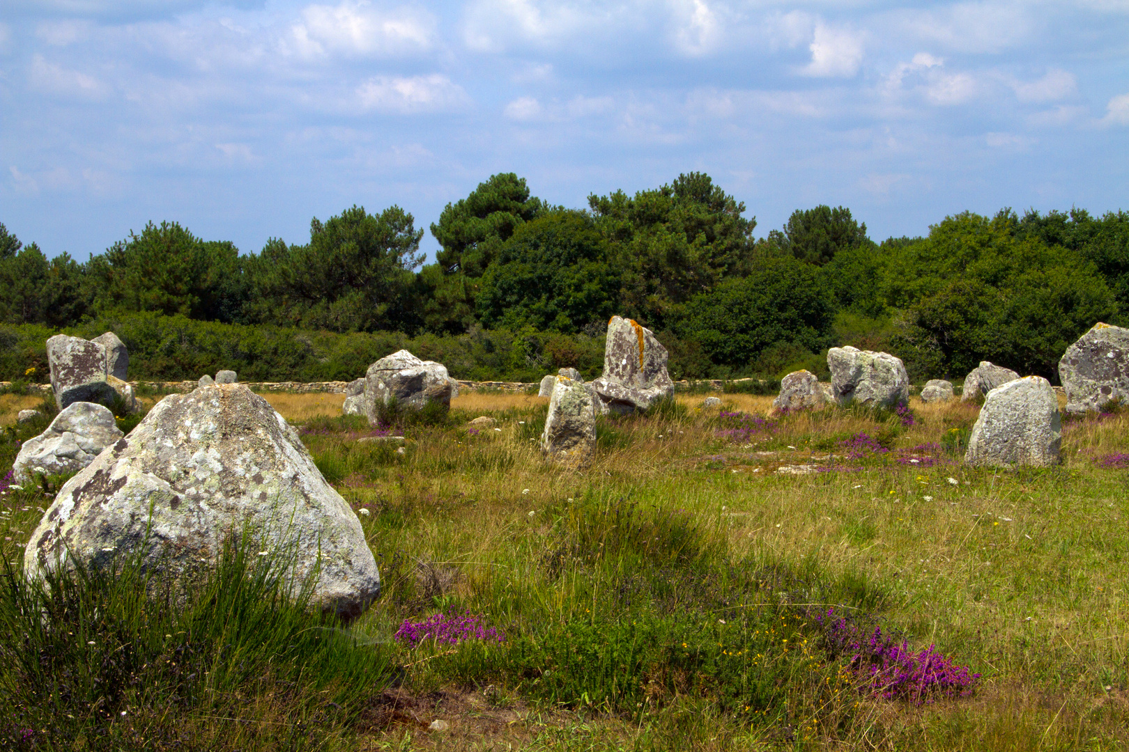 Hinkelsteine in der Bretagne