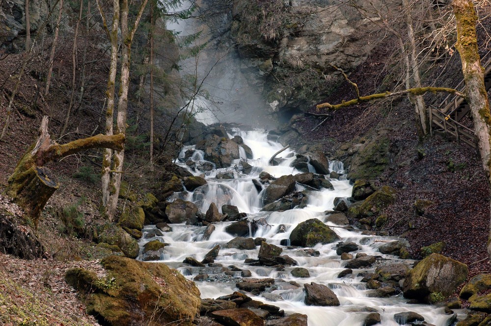 Hinten am Gainbergwasserfall - Bischofshofen