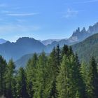 hinten die Agnergruppe, davor Pale di San Martino