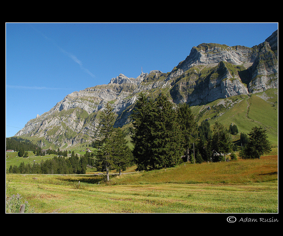 Hinter dem Säntis