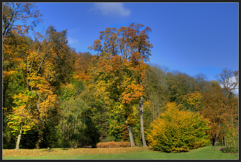 Hinter dem Schloss...