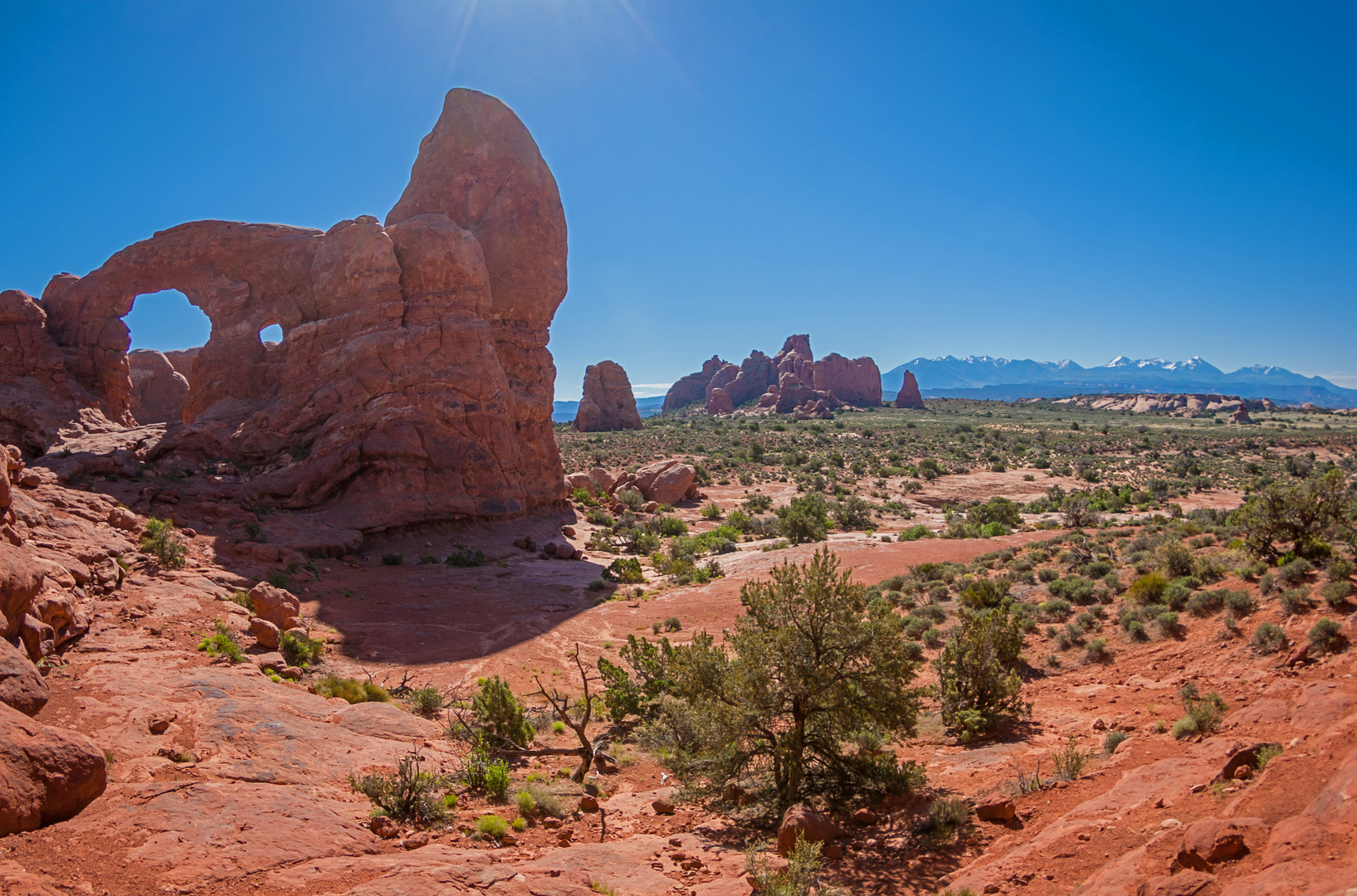 Hinter dem Turret Arch