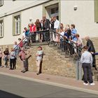 hinter der Kirche war es zu dunkel