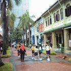 hinter der Masjid Sultan Mosche