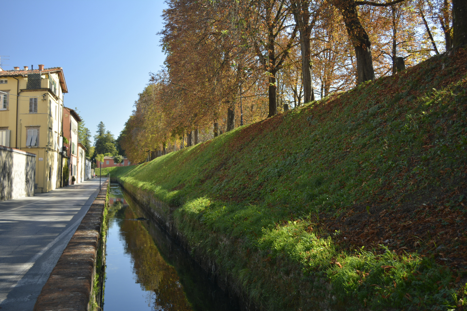 Hinter der Mauer