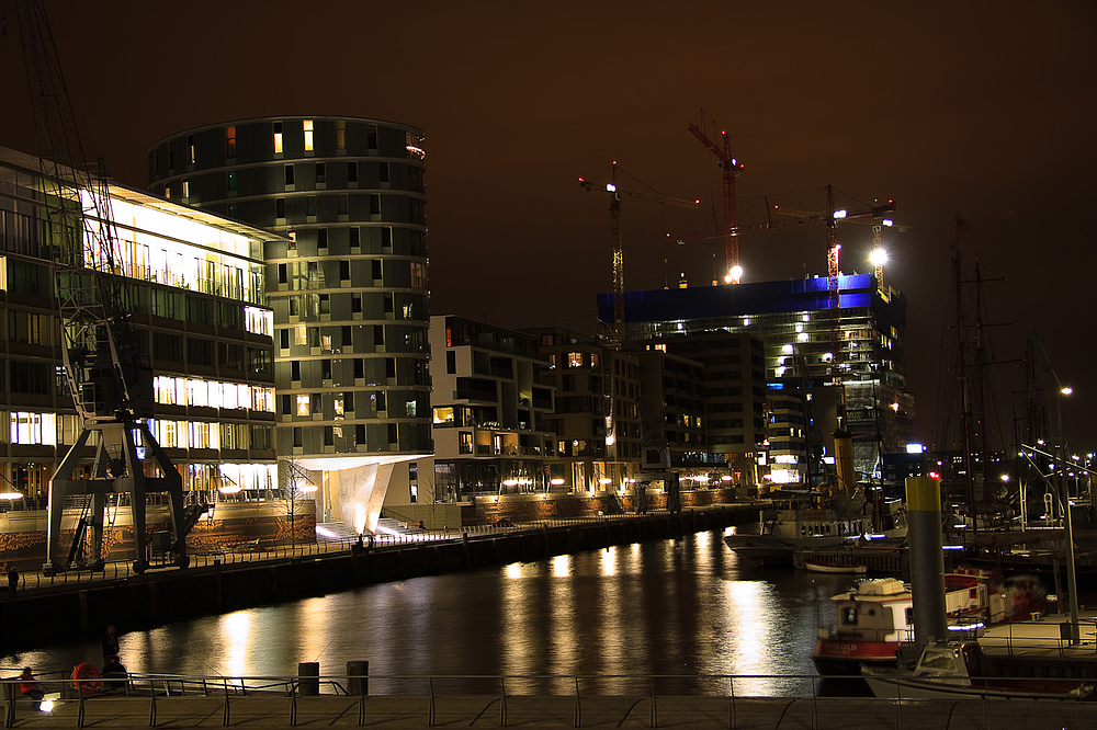 Hinter der Speicherstadt