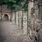 Hinter der Stadtkirche in Stadthagen