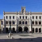 Hinter dieser großartigen Fassade verbirgt sich der Bahnhof Rossio.