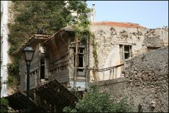 Hinter einem Hotel auf Kreta