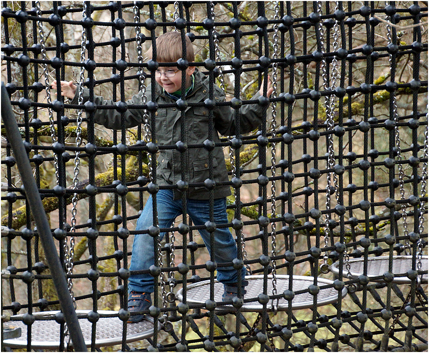 Hinter Gittern ...