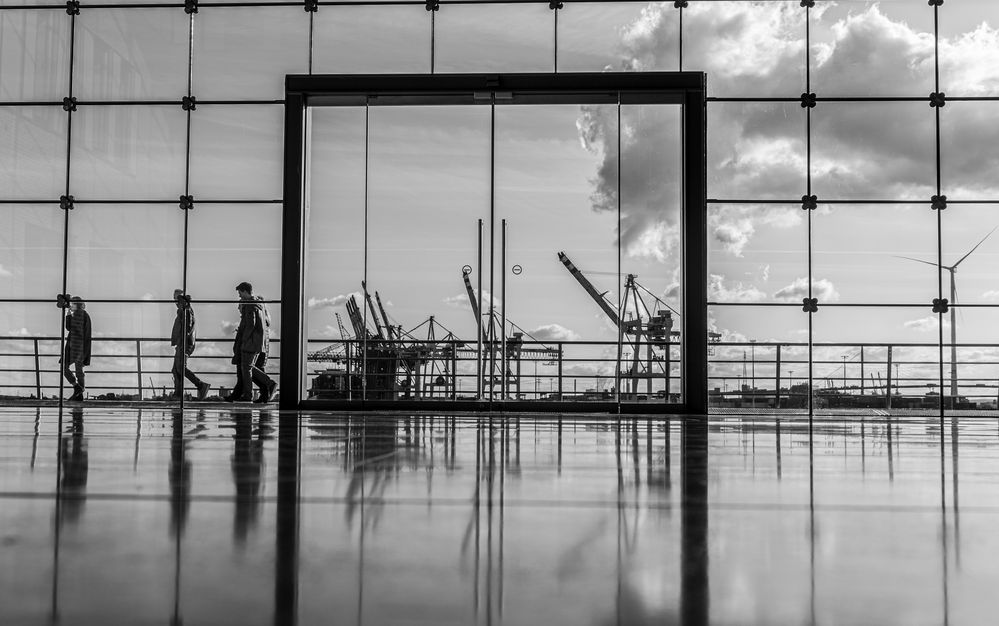Hinter Glas Foto & Bild spezial, outdoor, hafen Bilder