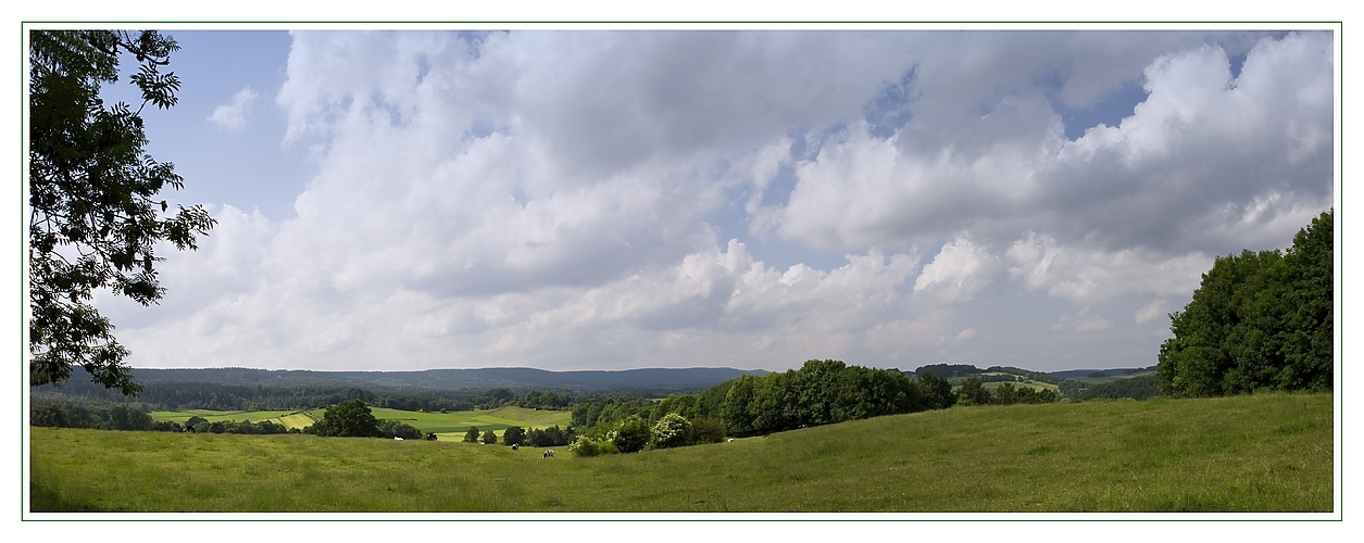 Hinter Sandebeck - Versuch eines Panoramas