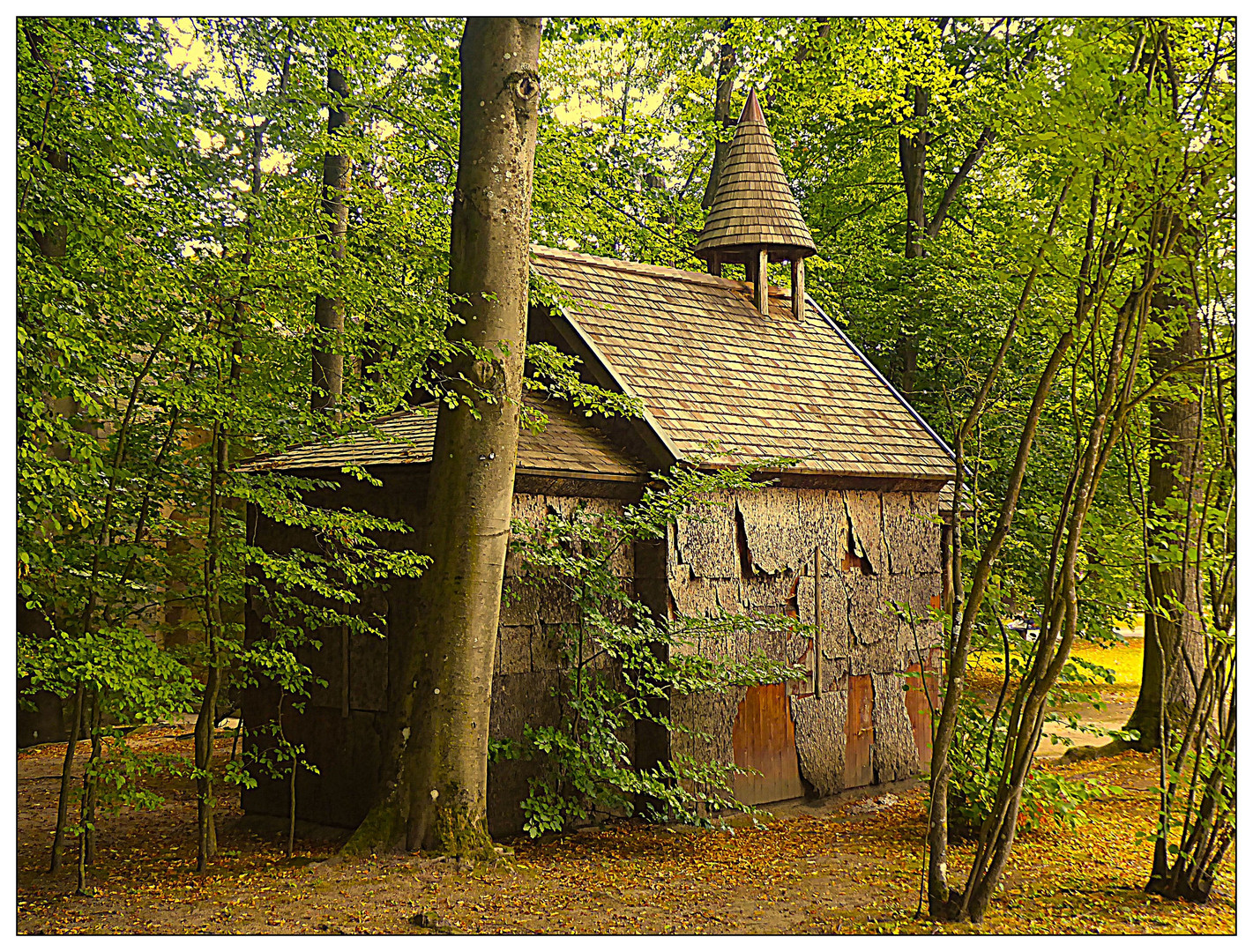 Hinteransicht der Einsiedlerkapelle