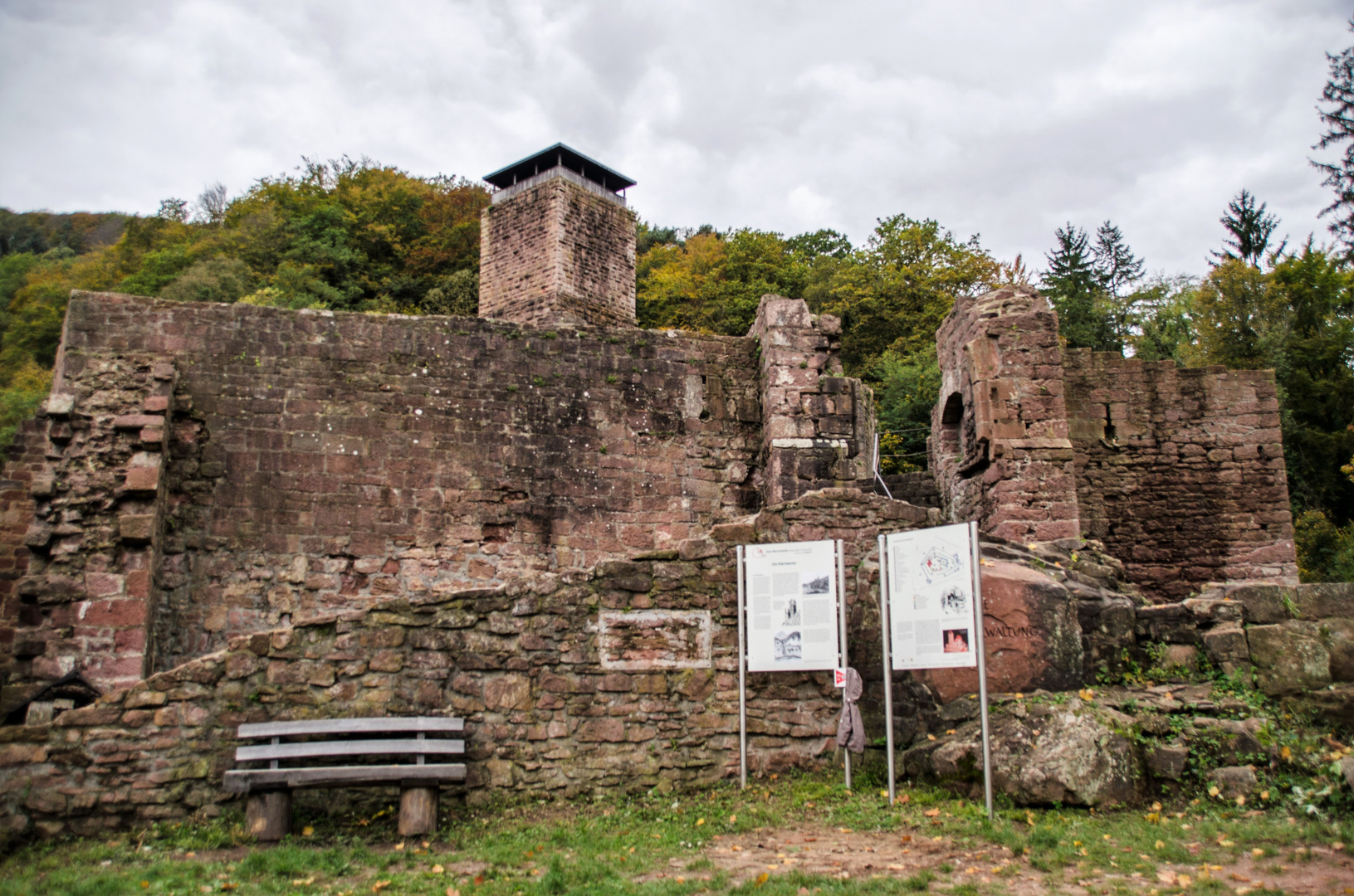 Hinterburg Foto & Bild burg, architektur, ruine Bilder auf