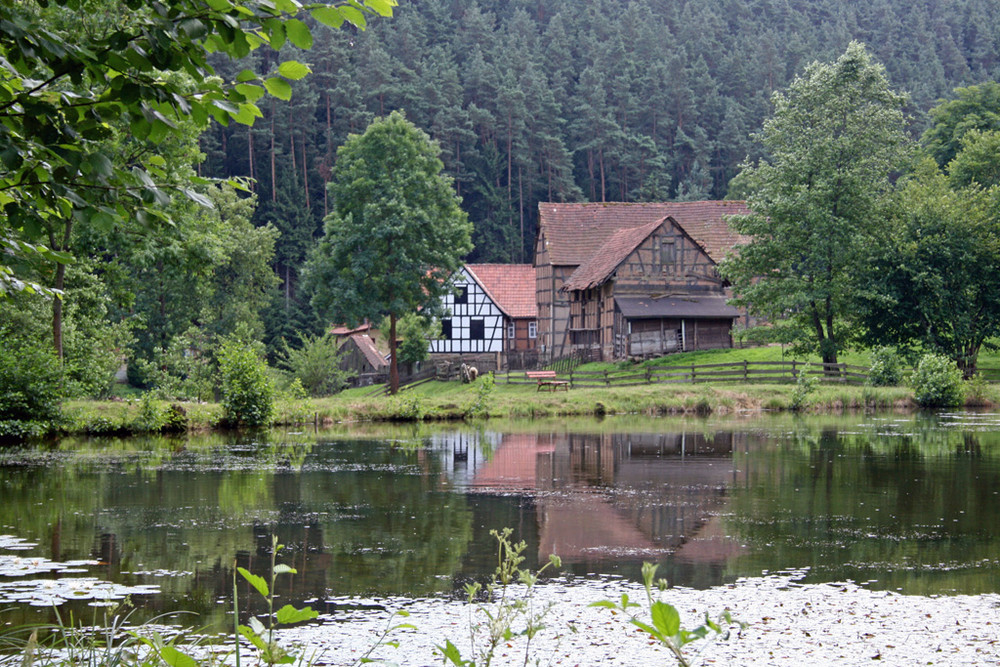 Hintere Ölsnitzmühle in Lippersdorf