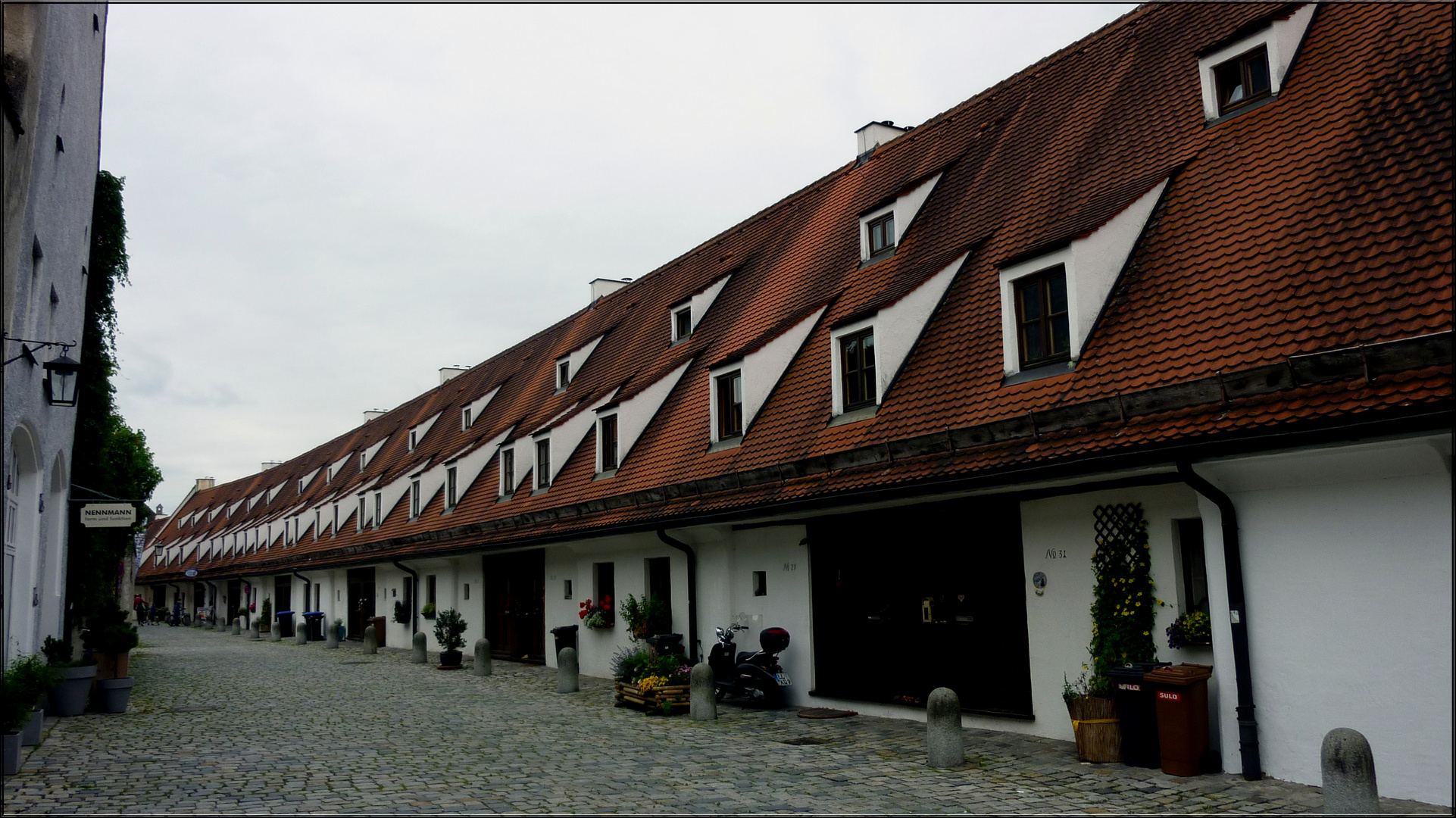 Hintere Salzgasse in Landberg/Lech