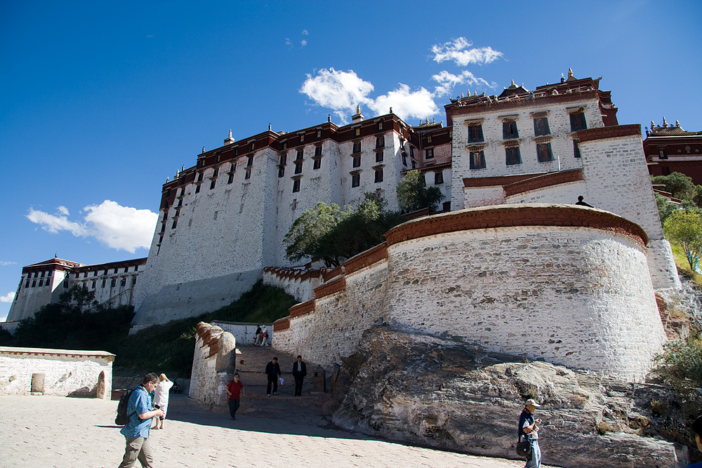 Hintereingang des Potala