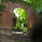 Hintereingang Nordfriedhof Wiesbaden