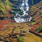 Hinterer Hörschbachwasserfall im November